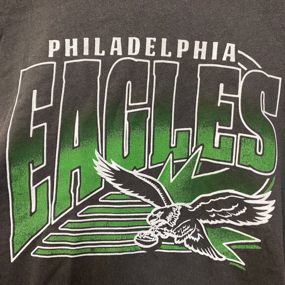 Junk Food NFL Philadelphia Eagles Dark Gray Tshirt  XS - Picture 3 of 4